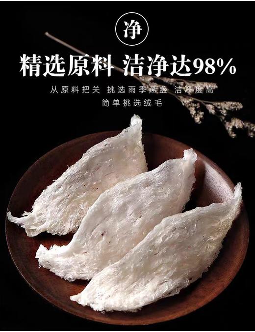 印尼 雨季精选大燕盏 100克 商品图2