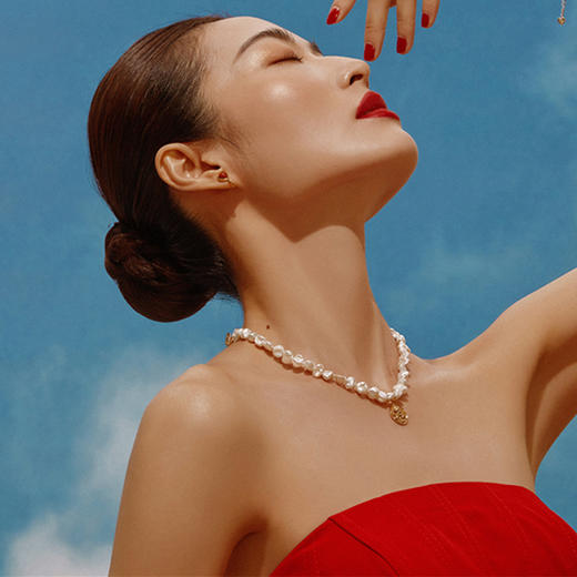 Pearl moments Baroque 巴洛克天然淡水珍珠项链【该商品不支持用券】 商品图0