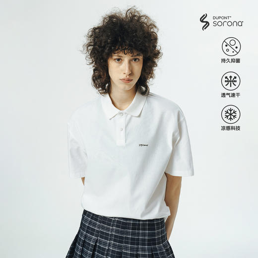 [凉感速干]714street新款索罗娜短袖polo衫男防晒上衣日系休闲T恤 商品图3