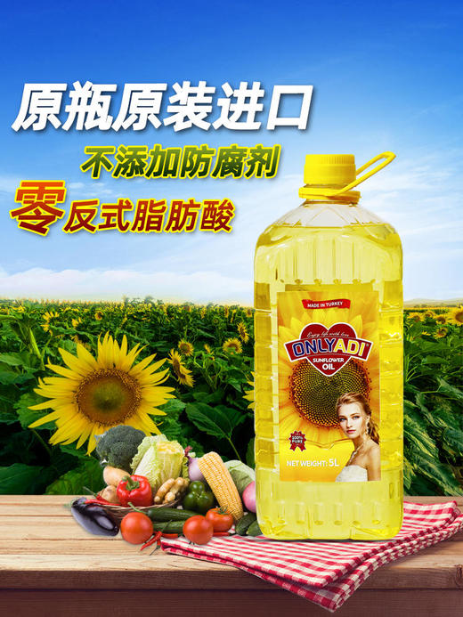 欧利亚提葵花籽油 土耳其 压榨原装进口食用油 商品图5