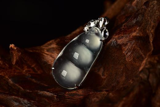 【三生有幸】玻璃种福豆坠-GZ12406031 商品图1