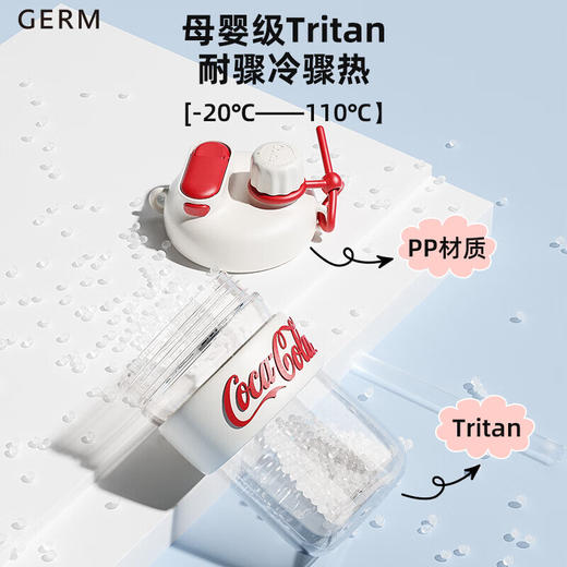 格沵可口可乐联名款云朵随行杯(云白) 商品图1