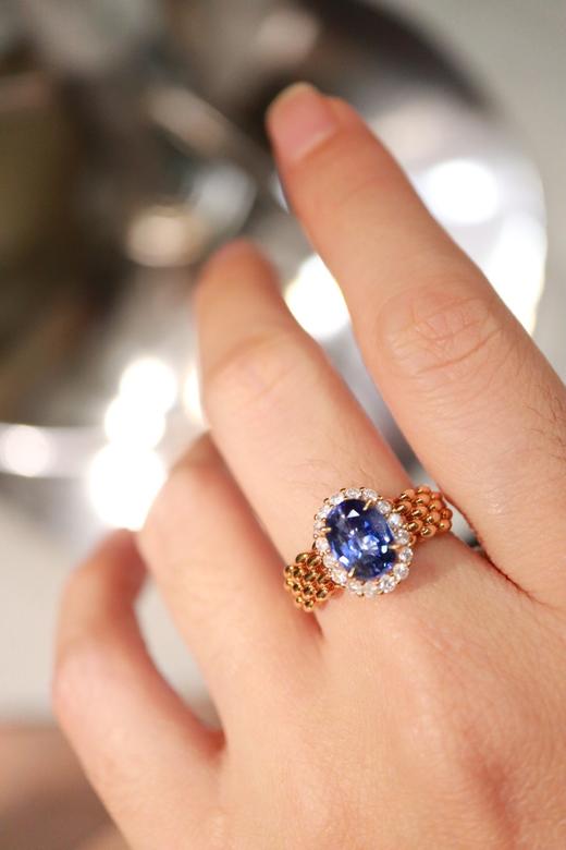 1.76ct 蓝宝石戒指 商品图6