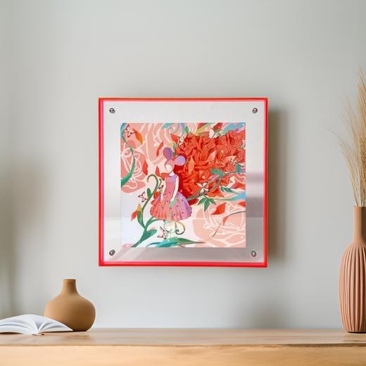 《玫瑰花神》然女孩-版画 商品图3