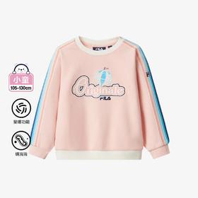 【FILA KIDS】8F   女小童经典生活抗菌套头卫衣