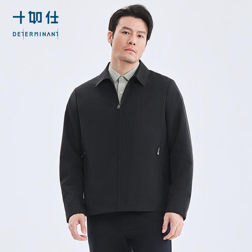 十如仕压胶领防水商务行政夹克外套-OW06 商品图3