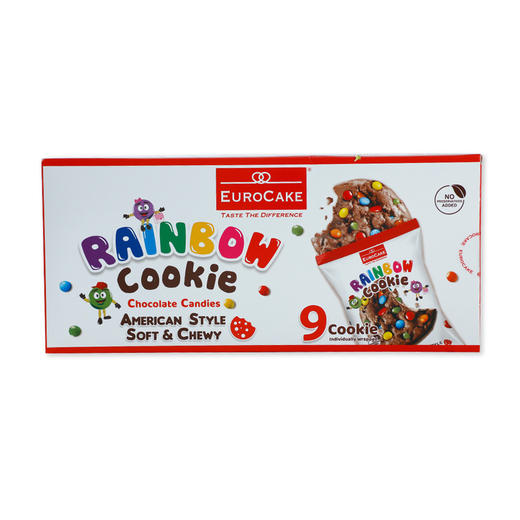 德菲滋彩虹豆软曲奇饼干252g 商品图3