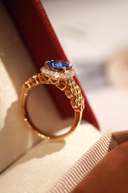 1.76ct 蓝宝石戒指 商品图7