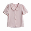 TZF-娃娃领缎面衬衫女装夏季新款时尚洋气减龄上衣气质百搭短袖 商品缩略图4