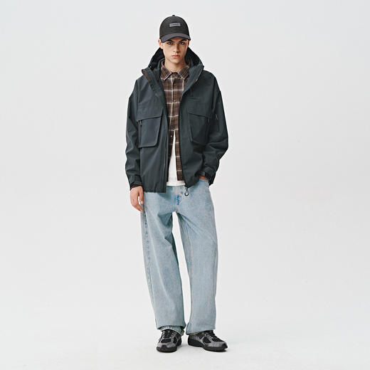 714street山系户外防水夹克三合一冲锋衣徒步登山服秋冬工装外套 商品图3