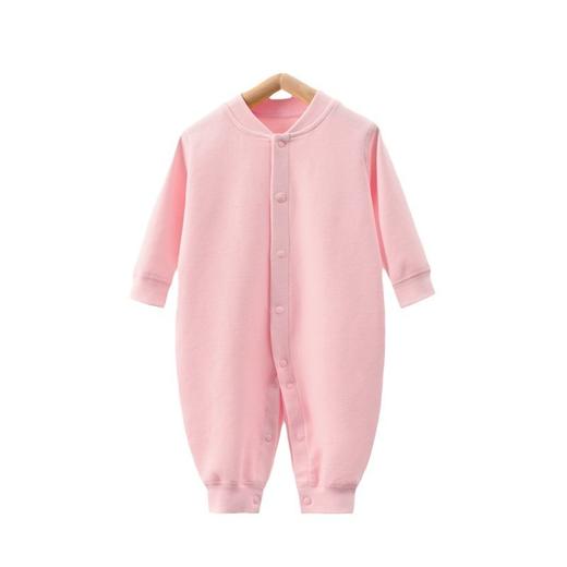 【婴儿秋冬舒绒棉纯棉连体衣】宝宝保暖打底哈衣 新生儿爬服春秋哈衣 商品图4