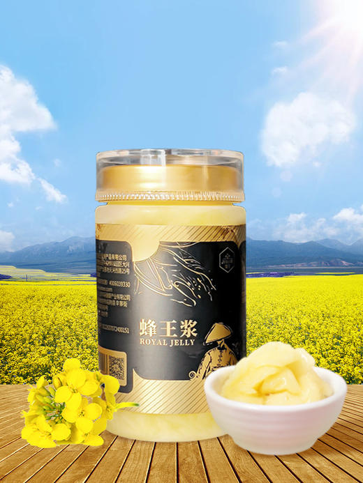 【自营】金王蜂王浆 青海春浆新浆北浆500克 1瓶装 500g 商品图1