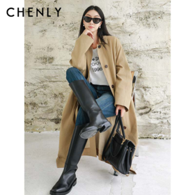 尘衣｜宽松汉麻棉阔型风衣