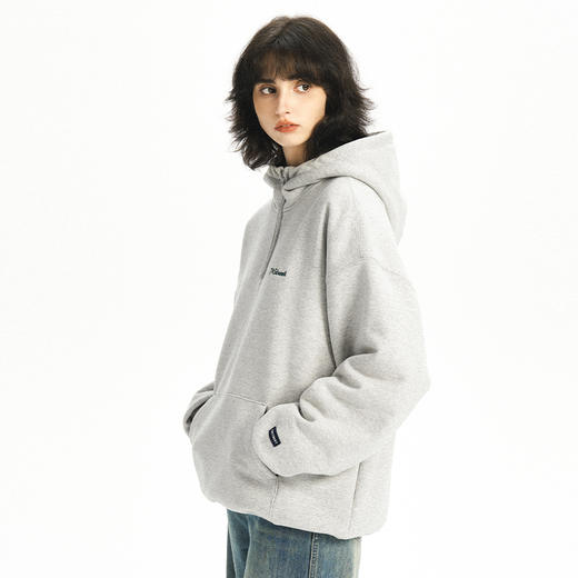 714street半拉链美式连帽卫衣男女2024春秋情侣装日系休闲外套 商品图1