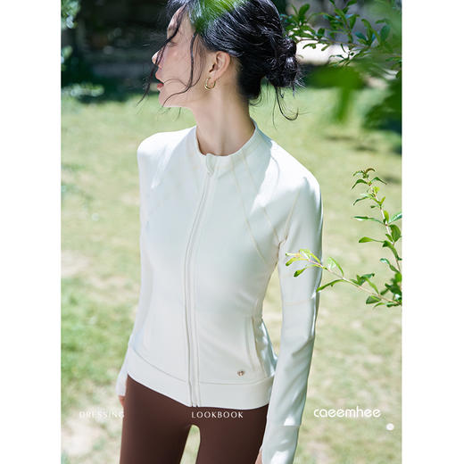 卡益速暖绒套指拉链外套KR03956 商品图1