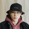 714street潮牌渔夫帽男日系复古盆帽简约字母刺绣帽子防晒遮阳帽 商品缩略图3