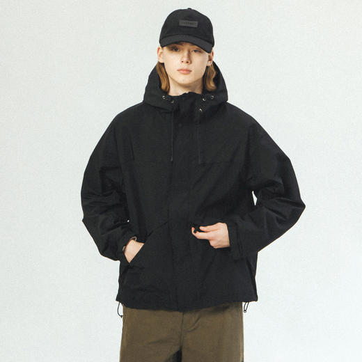 714street特氟龙防风防水冲锋衣外套男女户外三防登山服连帽夹克 商品图3