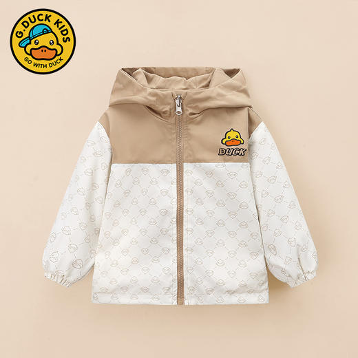 小黄鸭儿童双面穿外套男童女童春秋宝宝洋气休闲新款两面穿上衣潮 商品图14