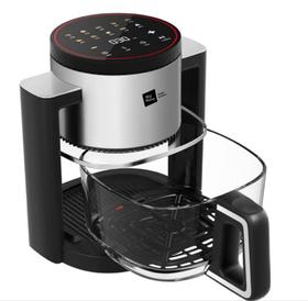 米技生活360°全景可视玻璃空气炸锅