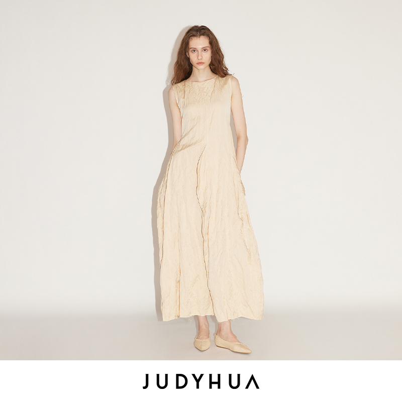 JUDYHUA 种子系列无袖连衣裙
