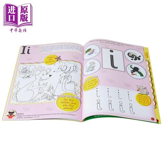 预售 【中商原版】Jolly Phonics 英式英语手写体大全套 学生书3册+练习册7册+活动手册7册 限时赠送幼小衔接拼音卡片+小学英语语法卡片 商品图2