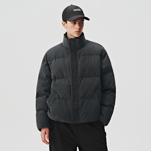 714street美式复古短款棉服男2024新款情侣装面包服宽松棉衣外套 商品图1