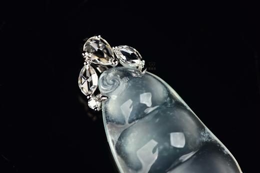 【三生有幸】玻璃种福豆坠-GZ12406031 商品图6