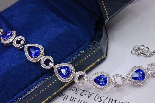 4.6ct 蓝宝石手链 商品图2