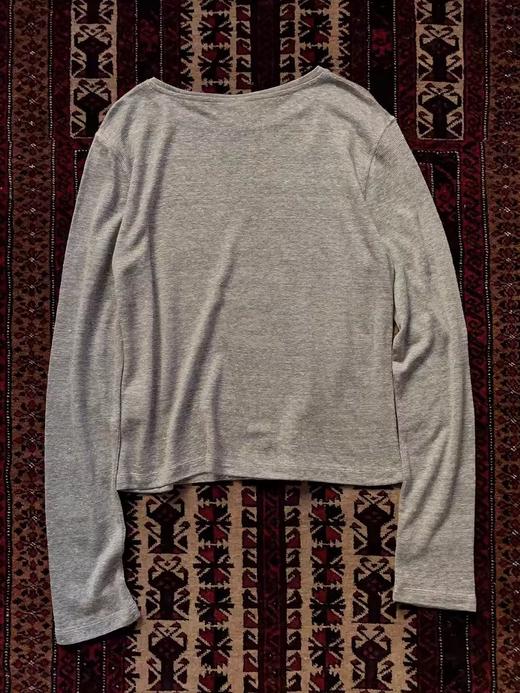 LIVINGTOWN/LT烟雾条纹亚麻打底 商品图0