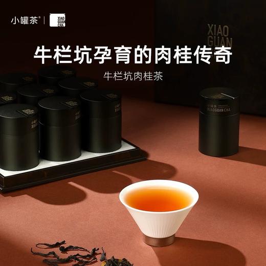 小罐茶名山系列坑涧岩茶大红袍肉桂水仙组合茶叶礼盒装送礼长辈，名山系列·坑涧岩茶组合茶9罐装 商品图8