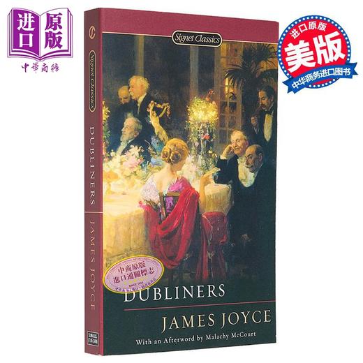 预售 【中商原版】Signet Classics 都柏林人 Dubliners 英文原版 詹姆斯乔伊斯 James Joyce 尤利西斯 作者 后现代主义文学鼻祖 商品图0
