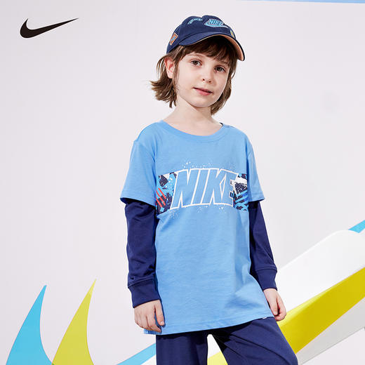 NIKE 春 小童 长袖T恤 NKB-LD-J177 商品图2