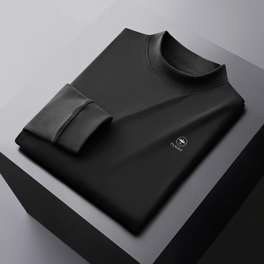 【新款DPF】大依优型大码长袖T恤打底衫休闲加肥加大上衣男士胖子大码t恤打底 商品图4