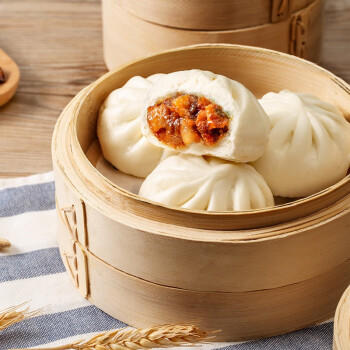 广州酒家利口福 叉烧小笼包600g 24个 早餐半成品 广式早茶 包子食品速食美食 商品图2