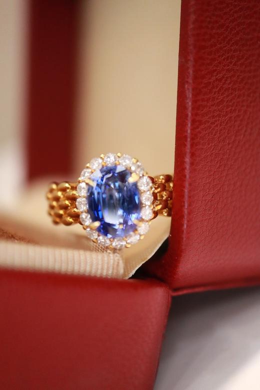 1.76ct 蓝宝石戒指 商品图2