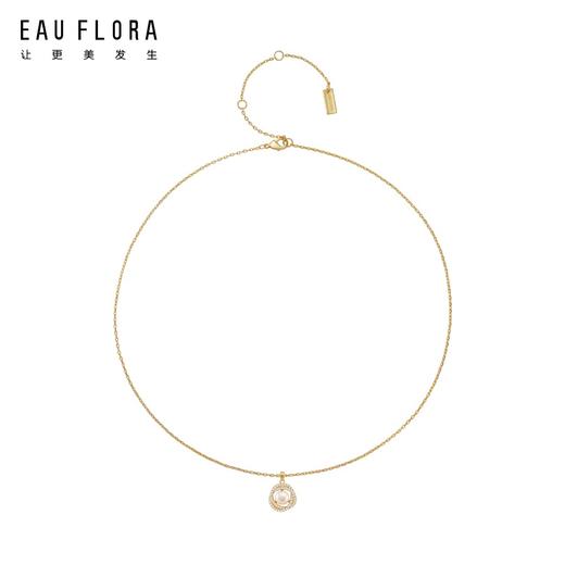 『花团锦簇』玫瑰花造型珍珠项链 商品图3