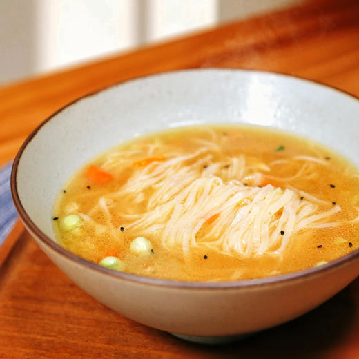 凤归巢香菇麻油素面6袋装/箱 速食面皮拌面汤面非油炸细面口感劲道只能泡不能煮 佛家斋面可供养寺院 商品图5