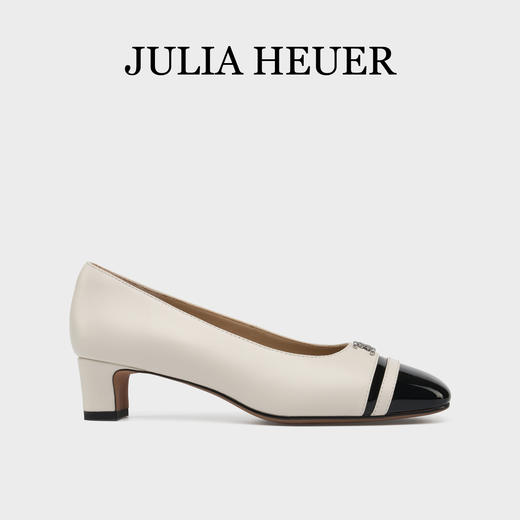 Julia Heuer 小香风拼色高跟鞋 商品图2