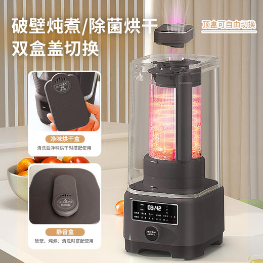 Hamilton Beach汉美驰净味低音高速破壁机（星空灰） 商品图2