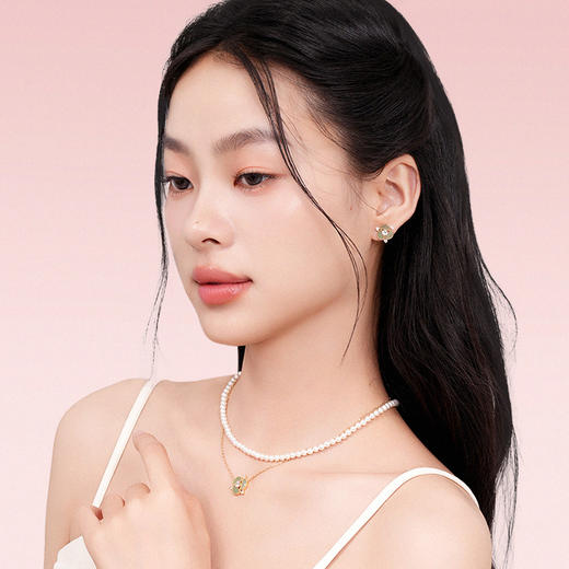 【月光玫瑰项链】多色可选【极简贝珠项链】 商品图3