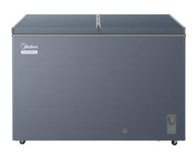 美的（Midea） （202828）双温展示柜家用商用囤货冰柜 大容量冷柜 蝶形推拉玻璃双门冷藏冷冻卧式冰箱BCD-276VMA 商品图0