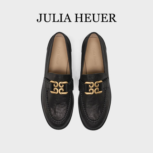 Julia Heuer 饰扣平跟乐福鞋 商品图7