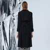 EITIE爱特爱秋季新款酷感经典通勤长款风衣外套7504210 商品缩略图4