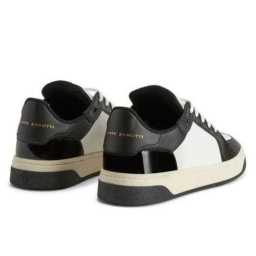 Giuseppe Zanotti 男士签名徽标低帮休闲运动鞋 混色 RM40010002 商品图2