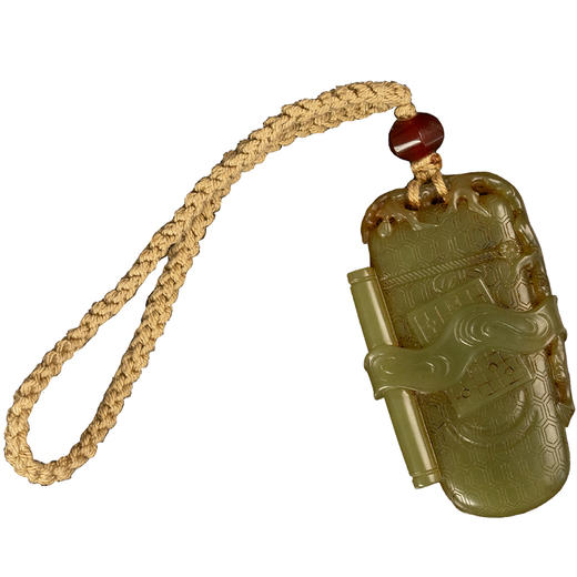 清 黄玉雕琴棋书画把件 商品图5