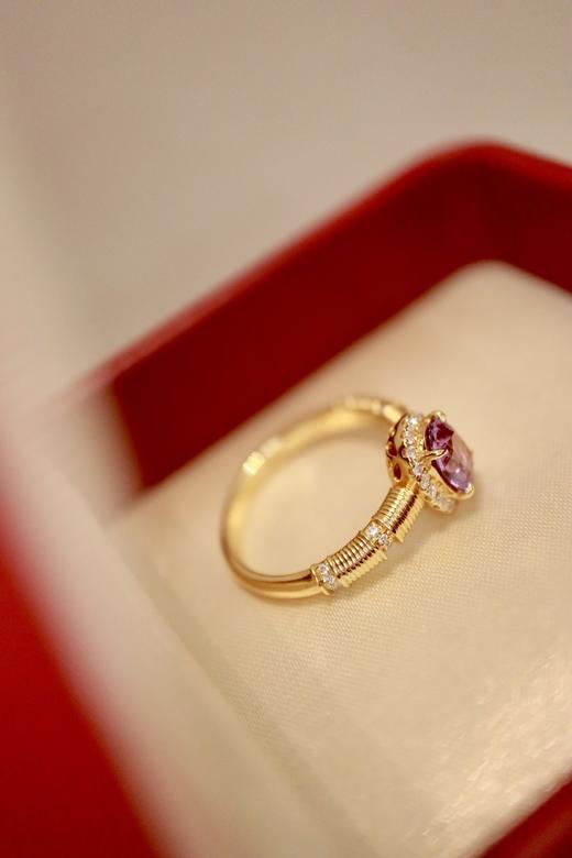 1.08ct 蓝宝石戒指 商品图5