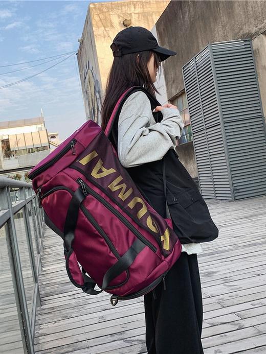 FXQ【旅行包男士大容量】短途出差通勤包 手提行李袋 干湿分离运动健身包女 商品图3