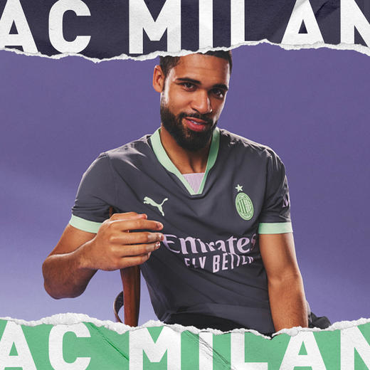 小李子PUMA彪马24-25赛季AC米兰第二客场球迷版球衣成人775031 03 商品图1