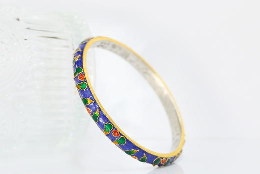吉祥福禄珐琅彩手镯 商品图3
