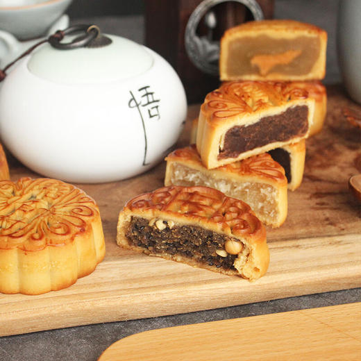 稻香村稻香盛世双层月饼礼盒 1225g 商品图4